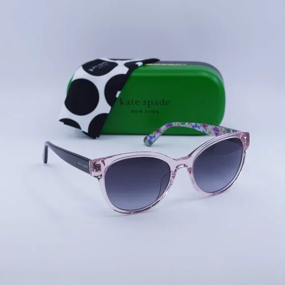 Final Price! Kate Spade NATHALIE/G/S 035J 9O Pink/Black/Grey Sunglasses Kate Spade NATHALIE/G/S 035J 9O Women main image 2